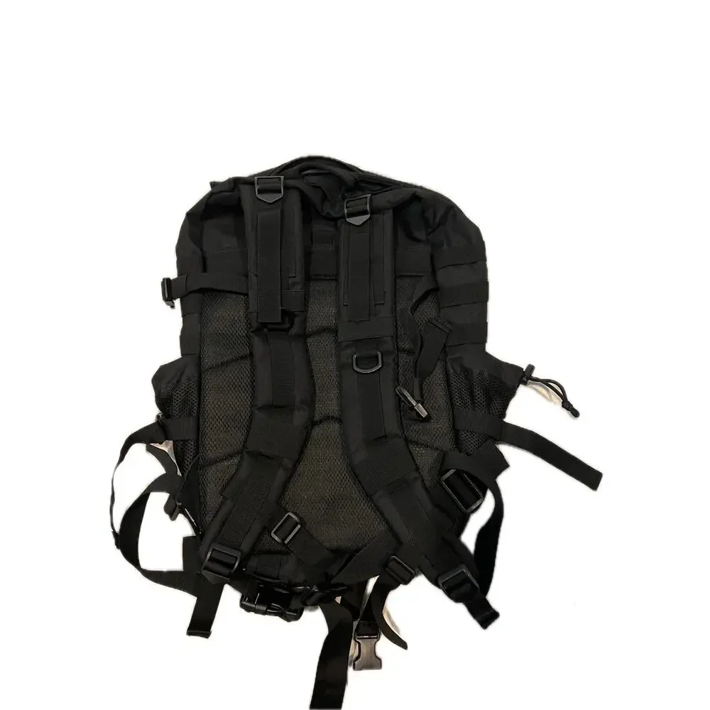 Wotony Black Canvas Tactical Backpack